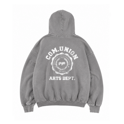 "ARTS DEPT" ACID WASH HOODIE